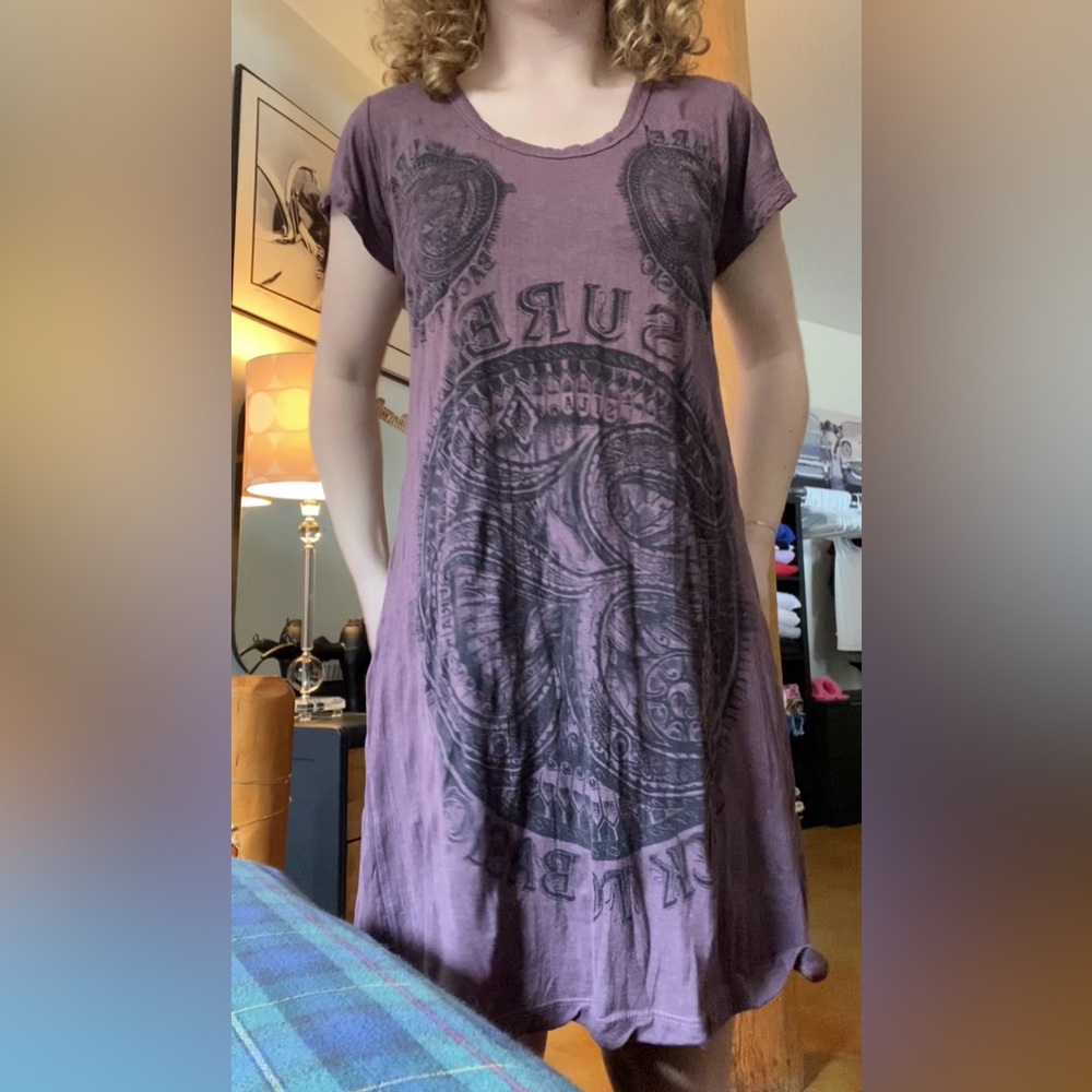 SURE Tshirt “Hippie” Dress